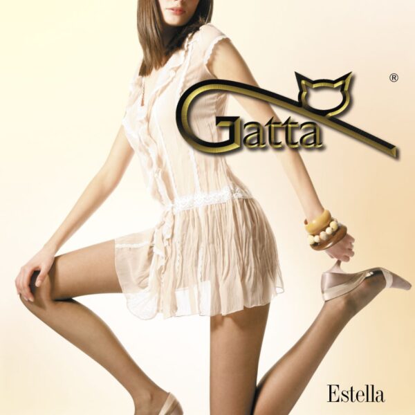 Gatta "ESTELLA" 15 Denier T-Band, Classic Tights ,Semi-Mat