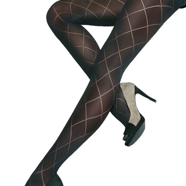 Megan beautiful semi opaque patterned tights 40 Denier by Adrian